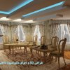 گچبری ، گچبری سقف حال پذیرایی